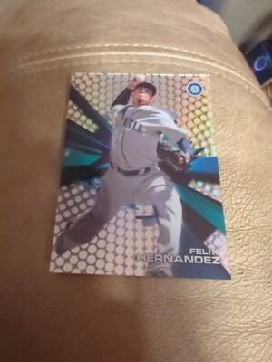 2015 Topps High Tek Dots Pattern 2 Dots Felix Hernandez #HT-FH