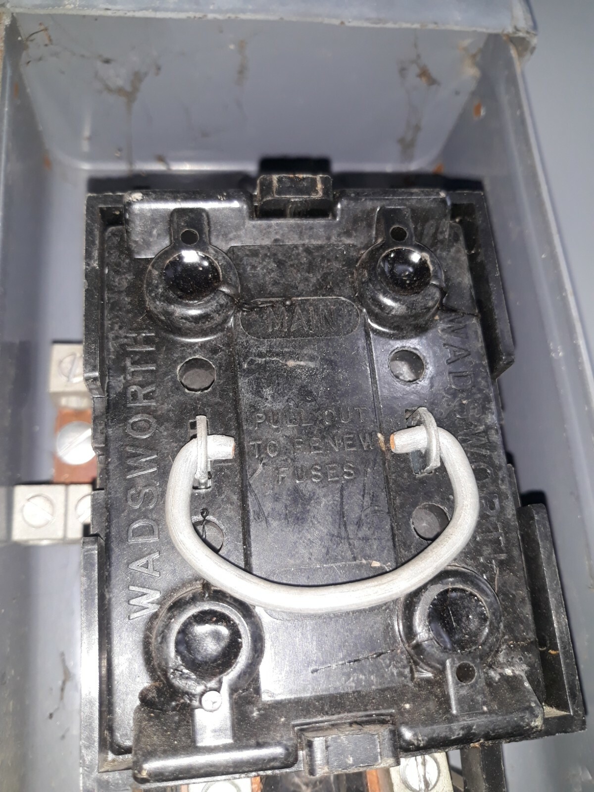 Vintage Fuse Box Wadsworth Electric Manufacturing Company GREAT Preserved Cond. eBay