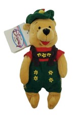 8" October Fest Pooh Winnie the Pooh Disney Store Plush Mini Bean Bag New Rare