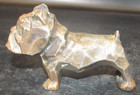 Mack Truck Style Bulldog Hood Ornament Custom Made Metal Bull Dog Dusty Bronze — photo 2