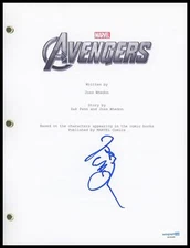 Joss Whedon "The Avengers" Director AUTOGRAPH Signed Full Script Screenplay ACOA