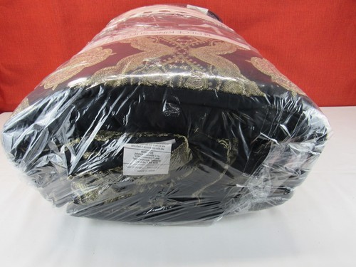 Hallmart Collectibles Daleena 14- Pc .Damask Jacquard King Comforter Set - Picture 5 of 12