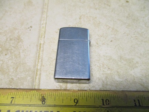 Vintage Zippo Chrome Polished Slim Feuerzeug USA - Bild 2 von 6