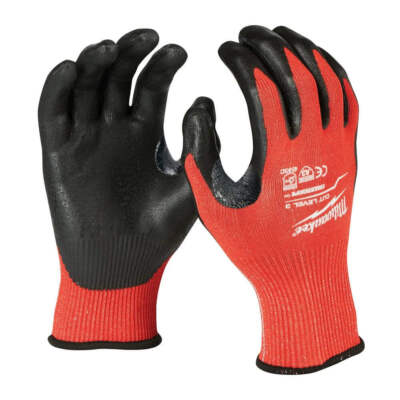 Milwaukee 48-22-8934B Cut 3 Dipped Gloves   XXL (12 Pack)