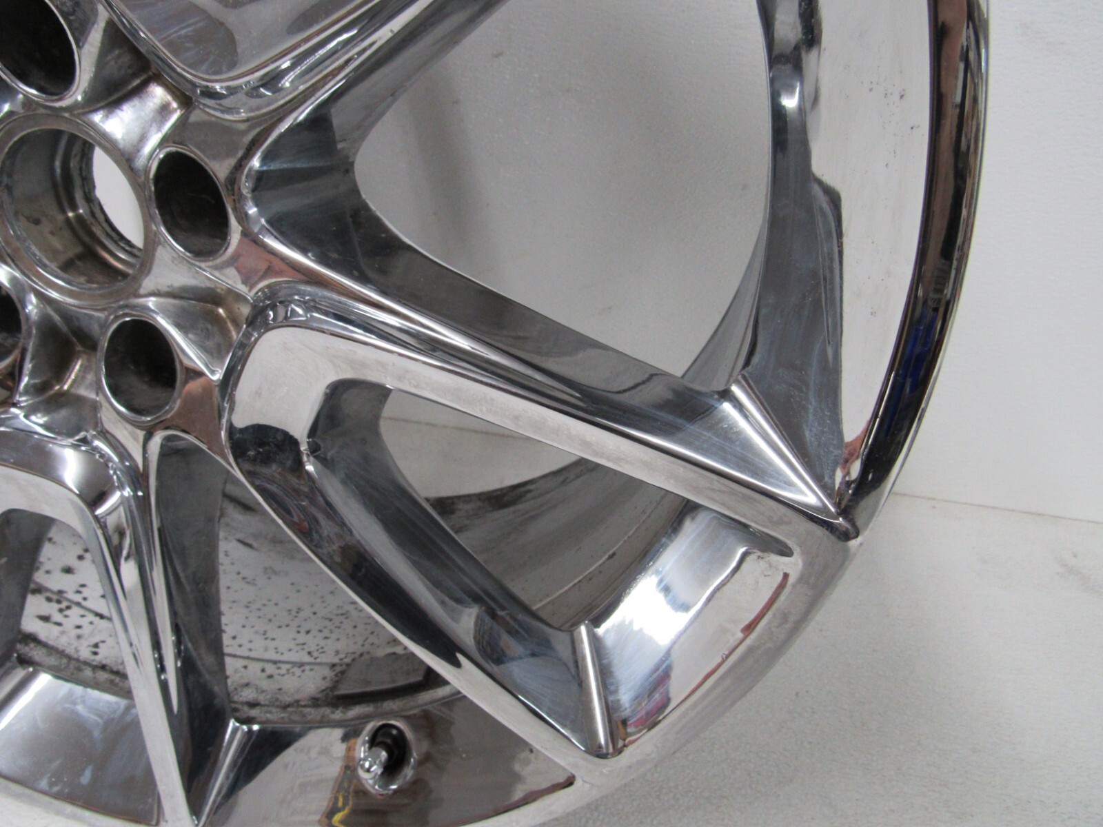 16 BENTLEY CONTINENTAL GTC GT V8 WHEEL POLISHED 20x9.5 FORGED CHROME OEM 3-6872