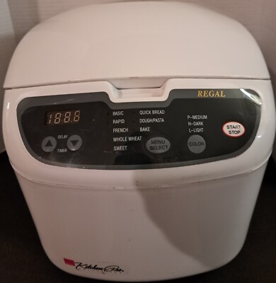Regal Kitchen Pro K6725  Bread Maker Machine In Good Condition tested Very Clean