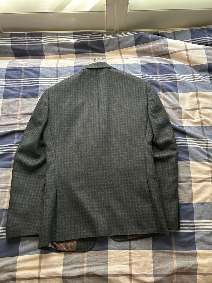 Blazer de lana verde Tallia 36 Foto 4 de 4