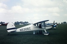 CESSNA 140 Aircraft (N5306C) - Vintage 35mm SLIDE (c1970)