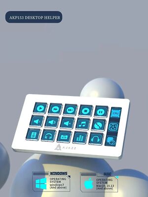 Multifunctional Console Panel Desktop Assistant Intelligent Display Keyboard