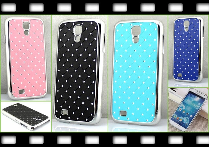 Hard Case Tasche für Samsung Galaxy S4 i9500 i9505 Schutzhülle Strass Hülle - Bild 1 von 1