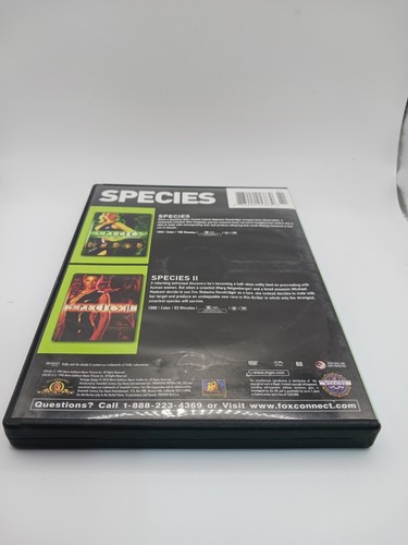 Species / Species II - Double Feature DVD Horror Scifi 2 Disc - Picture 2 of 4