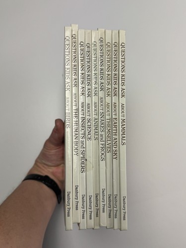 Questions Kids Ask Books by Grolier LOT of 9 Hardcover Science Home School - Imagen 2 de 15