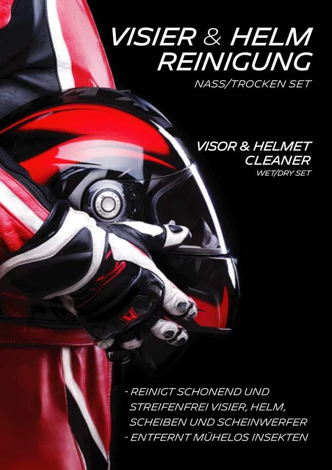 Visor and Helmet Cleaning Cloth MOIST Visor Cleaner, Helmet Cleaner, Helmet, Cloth - Image 3 of 4