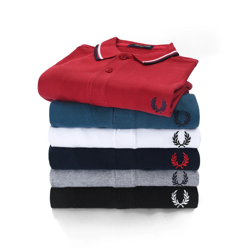 Uomo Polo-Fred Perry Short Sleeve Mesh Regular Polo Shirt Slim Fit Multicolore  - Immagine 4 di 4