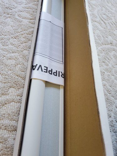 Ikea Trippevals Black Out Blinds White 27" x 76" - Picture 2 of 7