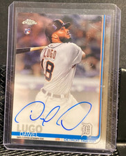 Dawel Lugo 2019 Topps Chrome Rookie Auto (RC) - Detroit Tigers 