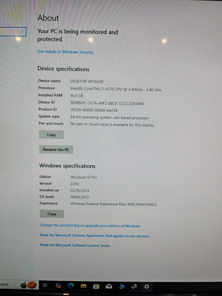 Dell optiplex 9020MT-i7 4770-240ssd-4TB hdd-16gb  - Image 2 of 4