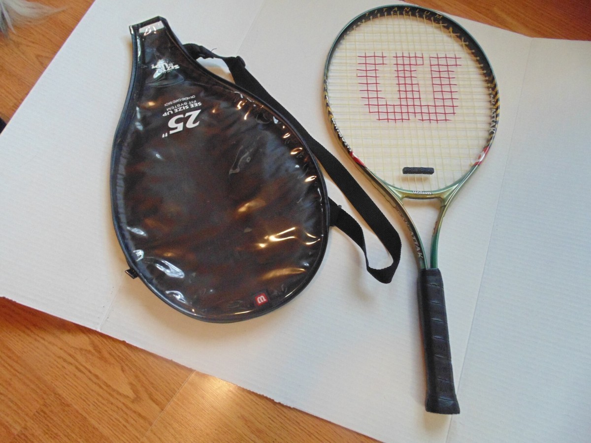 Raquete de tênis wilson titanium ? pete sampras com case em São Paulo
