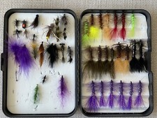 Bob Marriott’s Flyfishing 41 Dry/Wet Fly  Assortment w/ Foam Lined Box