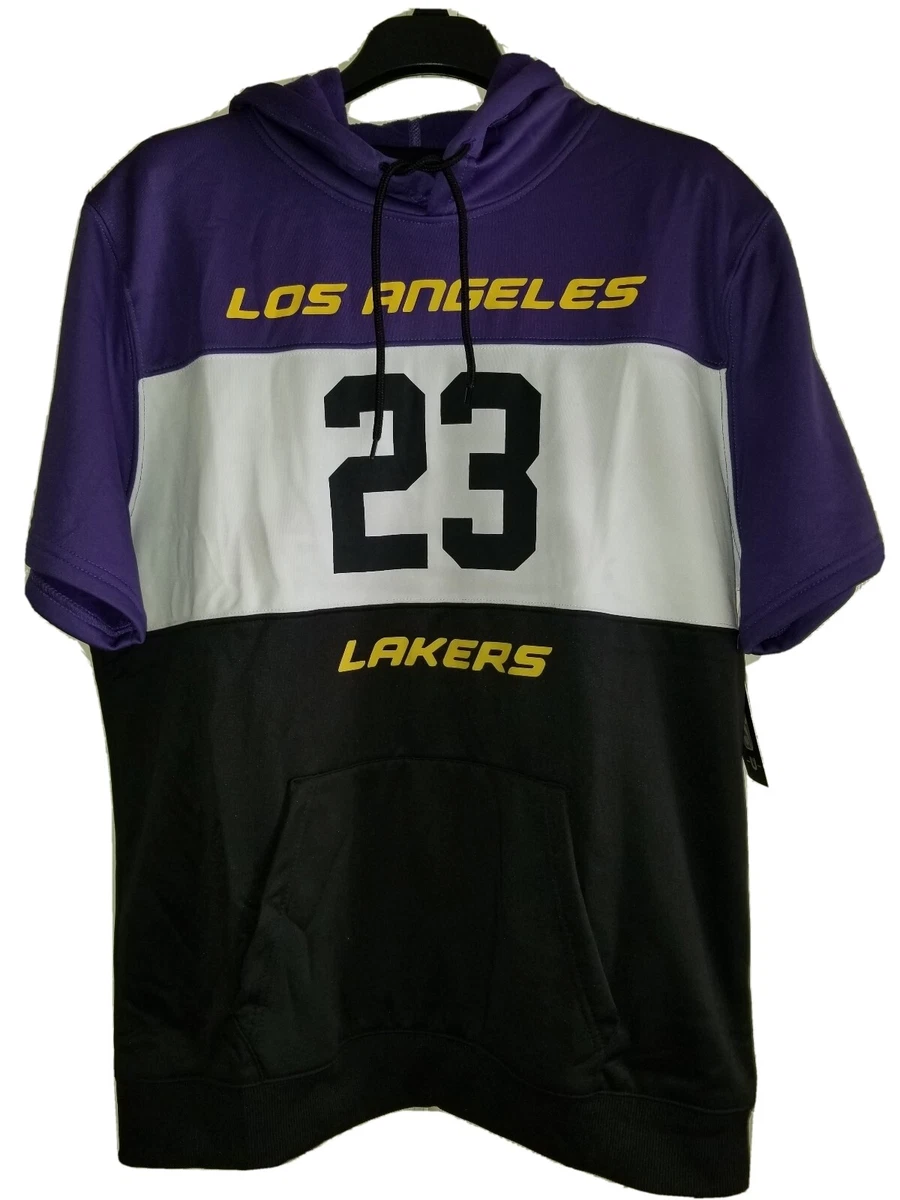 Los Angeles Lakers 100 Authentic Sleeveless Hoodie 23 Lebron