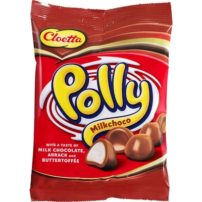 Cloetta Polly Milkchoco 200g, 10-Pack (7310040034532)