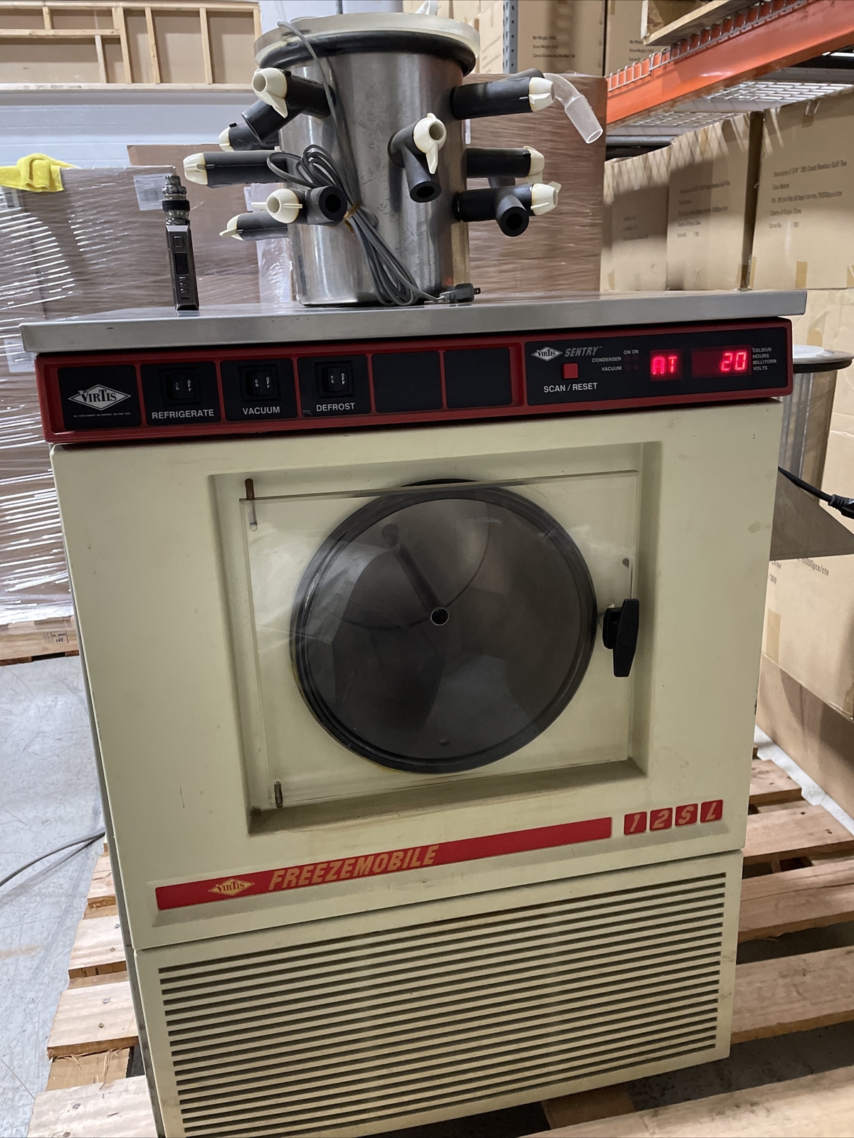 VirTis Freezemobile 12SL (275354) Floor model, Freeze Dryer eBay