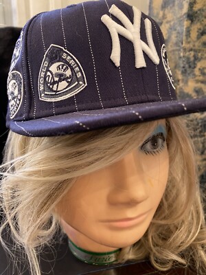 VTG NY YANKEE CAP NEW ERA 59FIFTY GENUINE MERCHANDISE 14