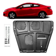 For Honda Civic 2013-2014 Under Engine Splash Guards Front Engine Mud Flaps