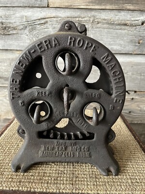 Vintage Rope Maker New Era Rope Machine 4Hook | eBay