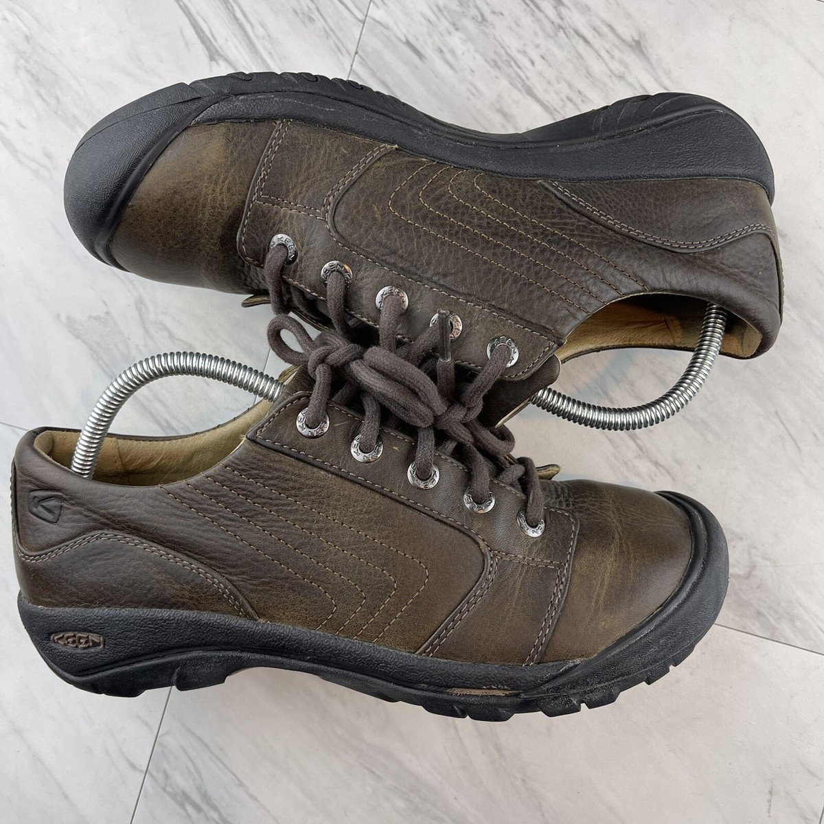 KEEN OAKK Alki Shoe Men\'s 9‎ Oxford Leather  Lace Up Brown EU 44.5 13008 GTS0610 Keen Men main image 2