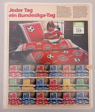 1979 Football Soccer Bundesliga Bed Sheets Towels Socks 4 Pages Catalog Print Ad