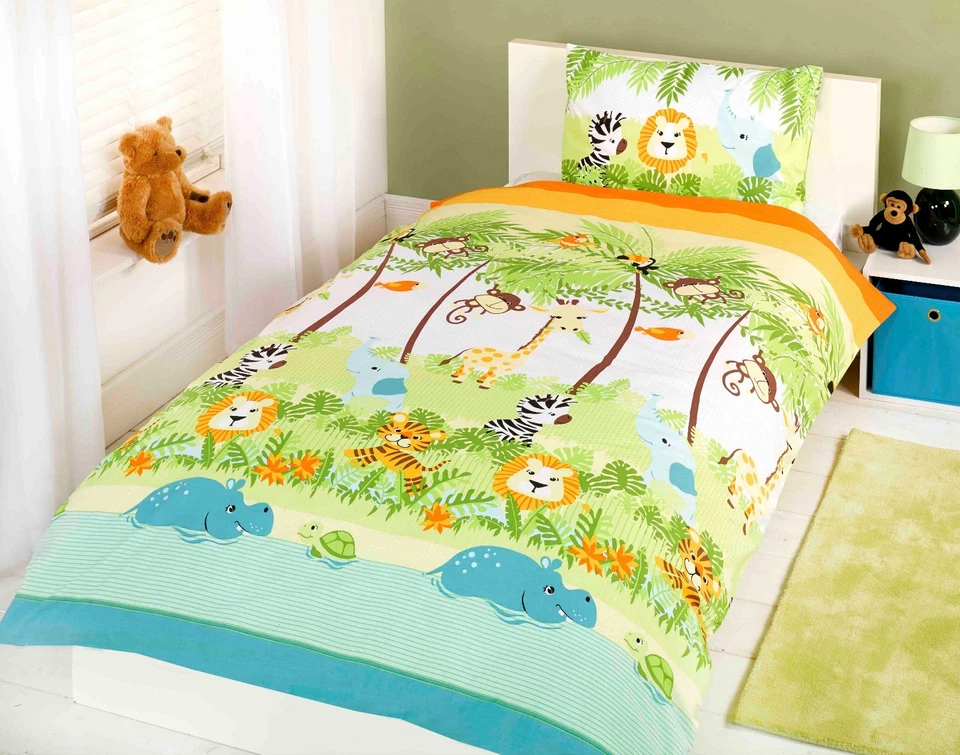 Kids Duvet Quilt Cover Set Children Bedding Single Double Boys Girls 50+ Designs - Image 4 of 4