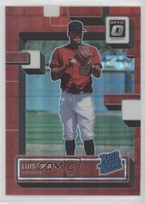 2022 Panini Donruss Optic Rated Rookie Red Pandora Prizm 76/99 Luis Frias 0r2f