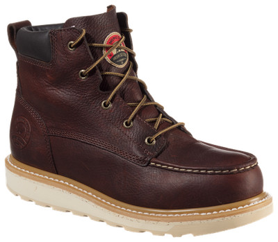Irish Setter 83606D-115 Ashby Aluminum Toe Work Boots for Men - Brown - 11.5M
