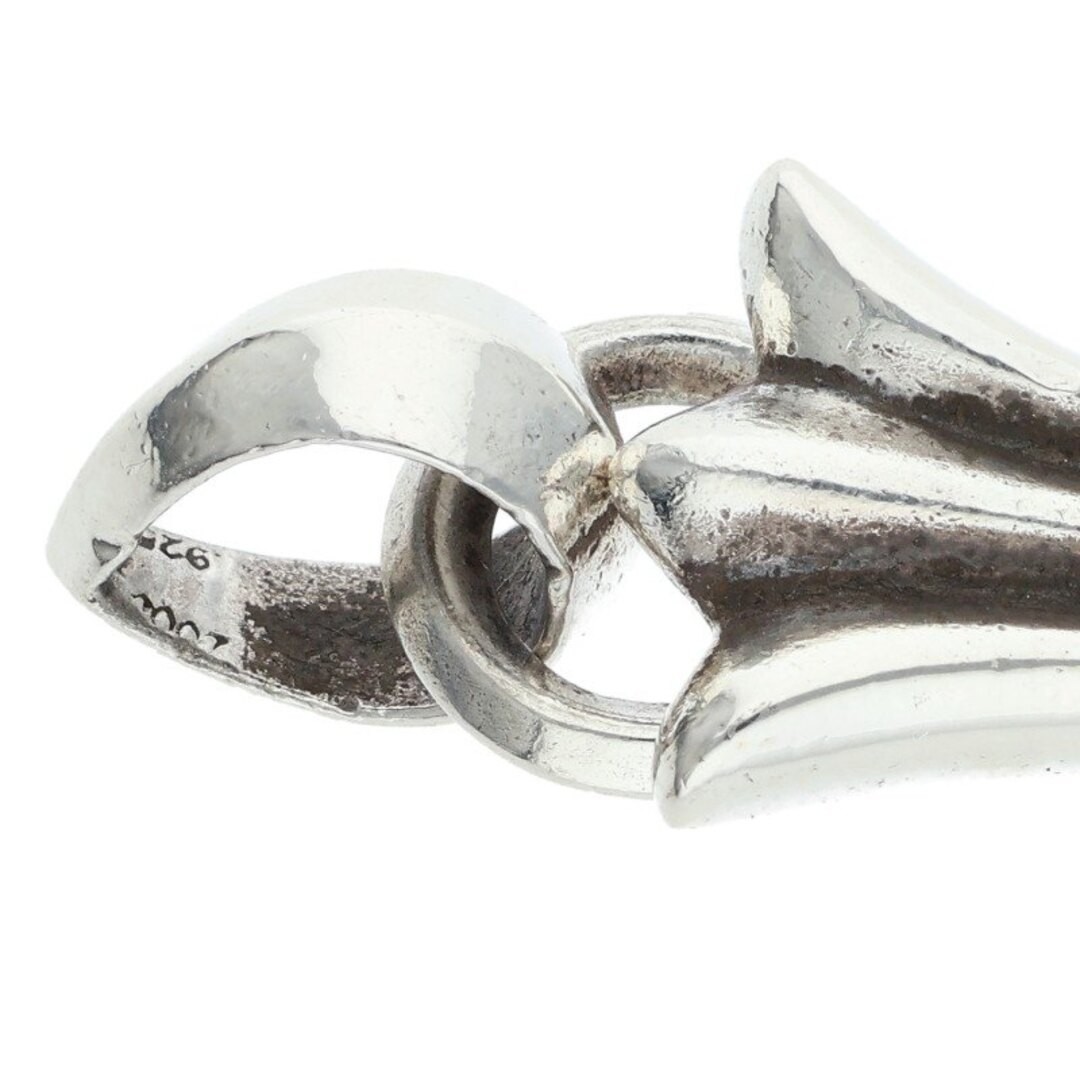 Chrome Hearts CH CRS LG W BALE Large Cross Silver Necklace Top Men's Used 627f58 thumbnail 6