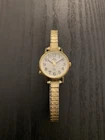Vintage Timex Indiglo Women’s Gold Tone Stretch Band And Case Watch