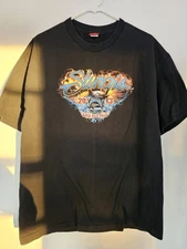 2013 Sturgis Black Hills Rally Black T-Shirt - Men's Size XL - 22 × 30