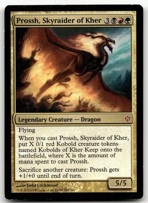 Prossh, Skyraider of Kher #204 (NM) Commander 2013 C13 Magic MTG
