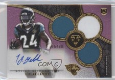 2015 Topps Triple Threads Rookie Relics Purple 16/70 TJ Yeldon #117 Auto 0o9