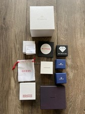 Lot boîtes À Bijoux Guess Calvin Klein Swarovski …