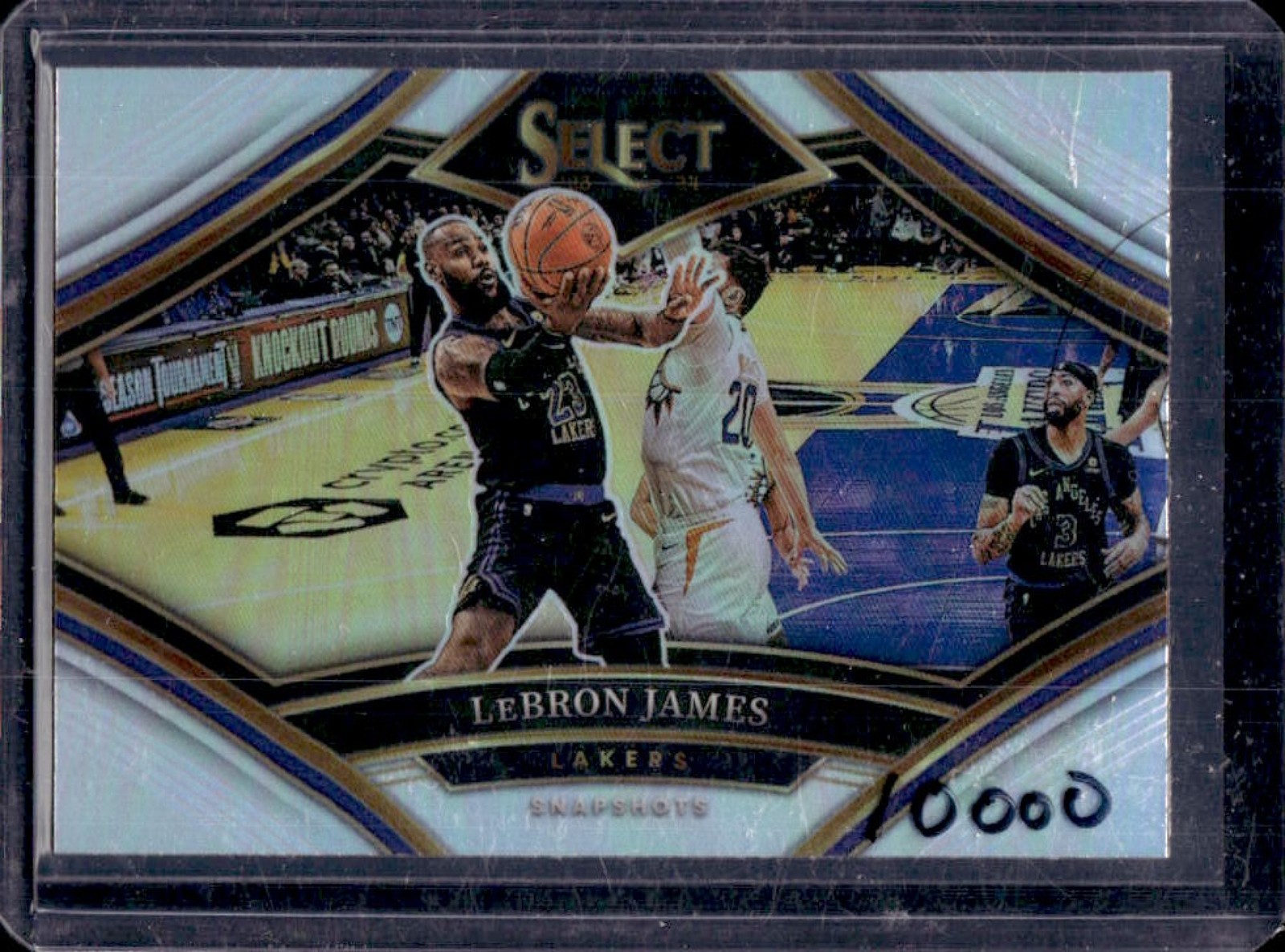 2023-24 Select LeBron James Snapshots Silver Prizm #12 Lakers