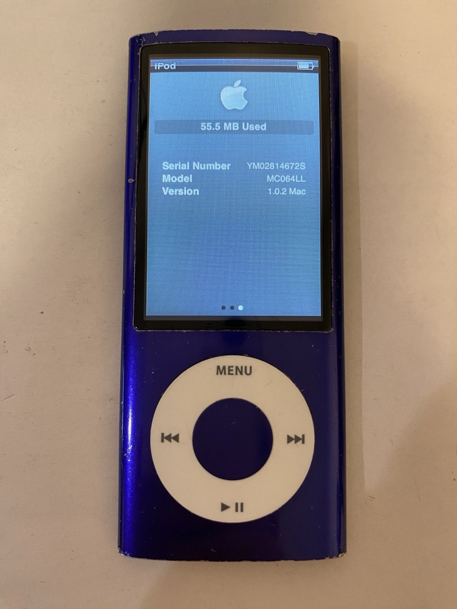 Apple iPod nano 第五世代 青色 内蔵メモリー16gb Apple iPod nano 5th Generation Blue (16 GB) for sale online