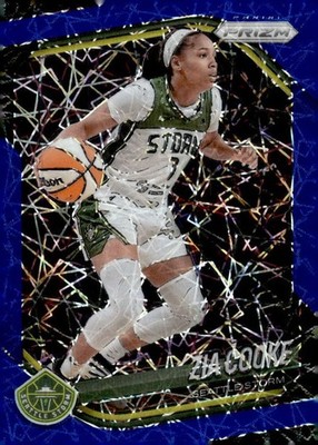 ZIA COOKE 2025 Panini Prizm WNBA Blue Velocity #110 Basketball  ID:160191