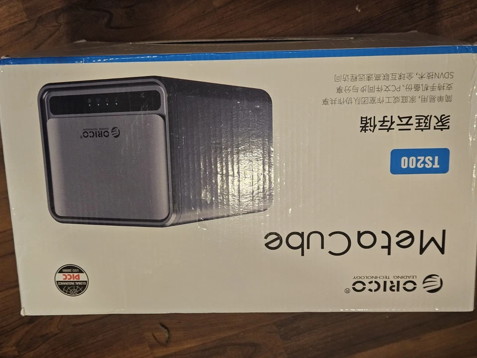 Orico MetaCube Pro TS200 Home Cloud Storage NAS Personal Server Backup - Image 2 of 4