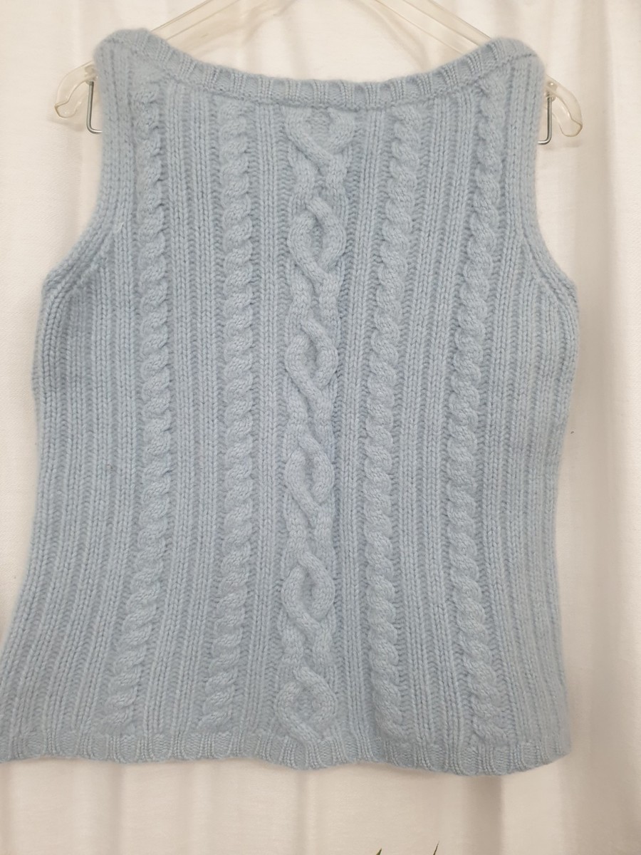 Ann Taylor 2fly Cashmere Vest Women Size Small