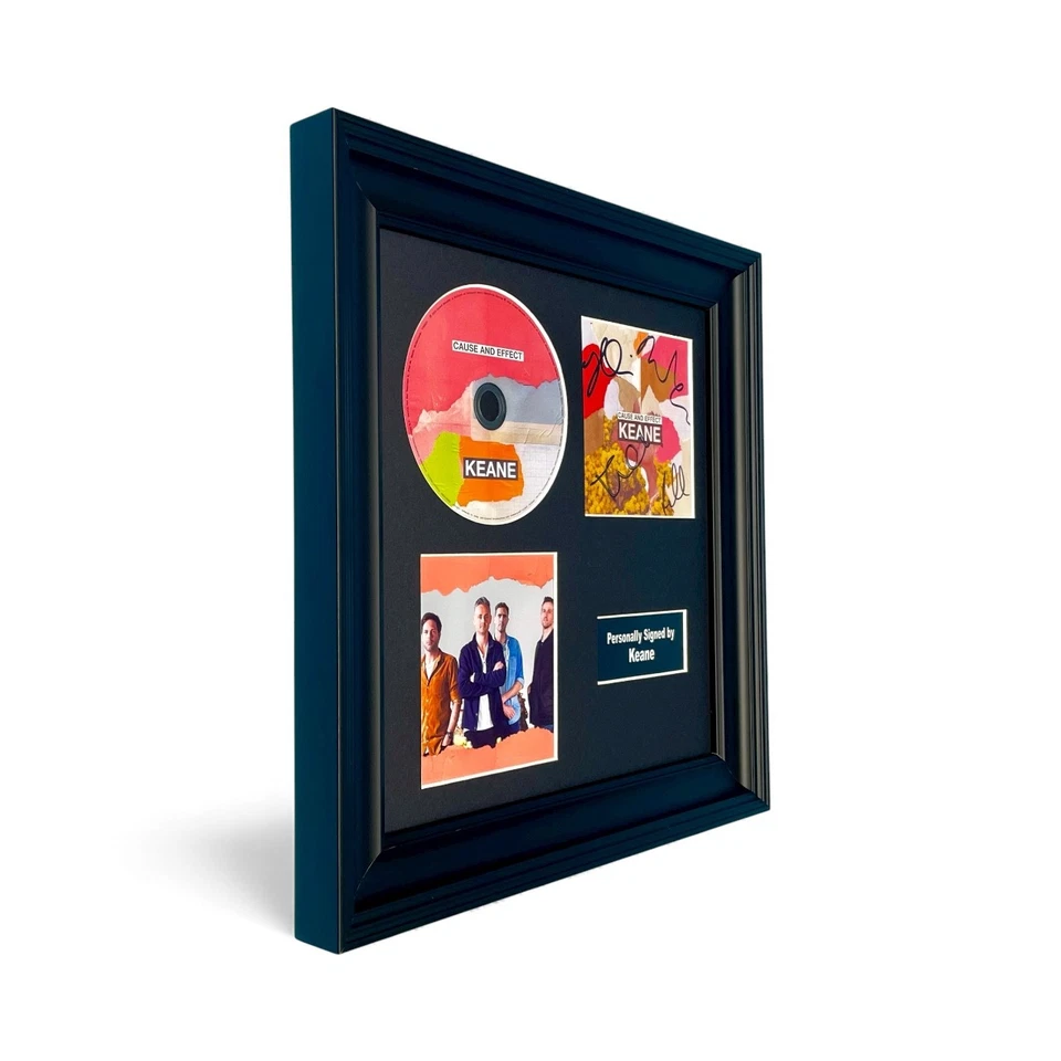 Keane Hand SIGNED Cause And Effect Luxury CD Photo Display & COA  Autographed - Image 2 of 4