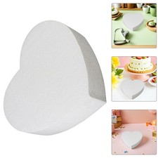  Foam Cake Dummy: Heart Shaped Fake Model - Polystyrene Embryo Doll Cake
