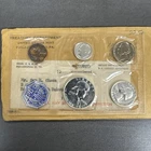 1959 Proof Set Franklin Half Dollar Washington Quarter 90% Silver