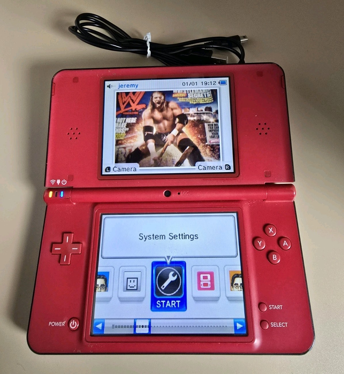 Nintendo DSi XL Handheld Game Console Super Mario Bros. 25th Anniversary Edition