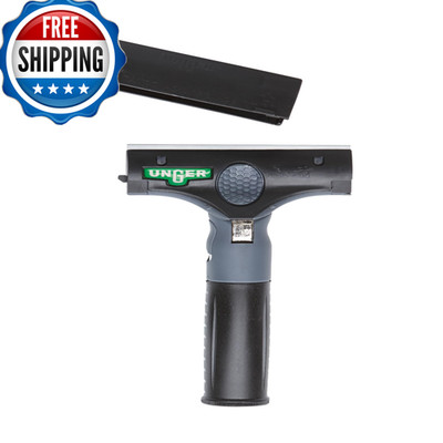 Unger Commercial Ergotec Ninja 4 Glass Scraper Blade And Safety Cap Adjustable